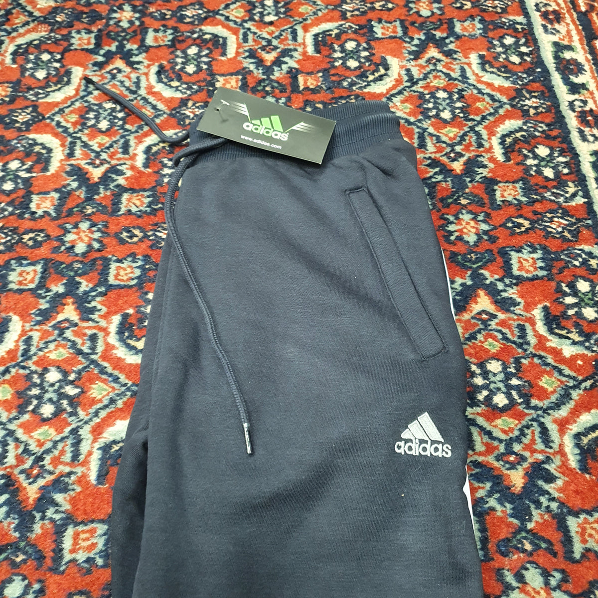 Adidas Blue Trouser White Lines, 4555