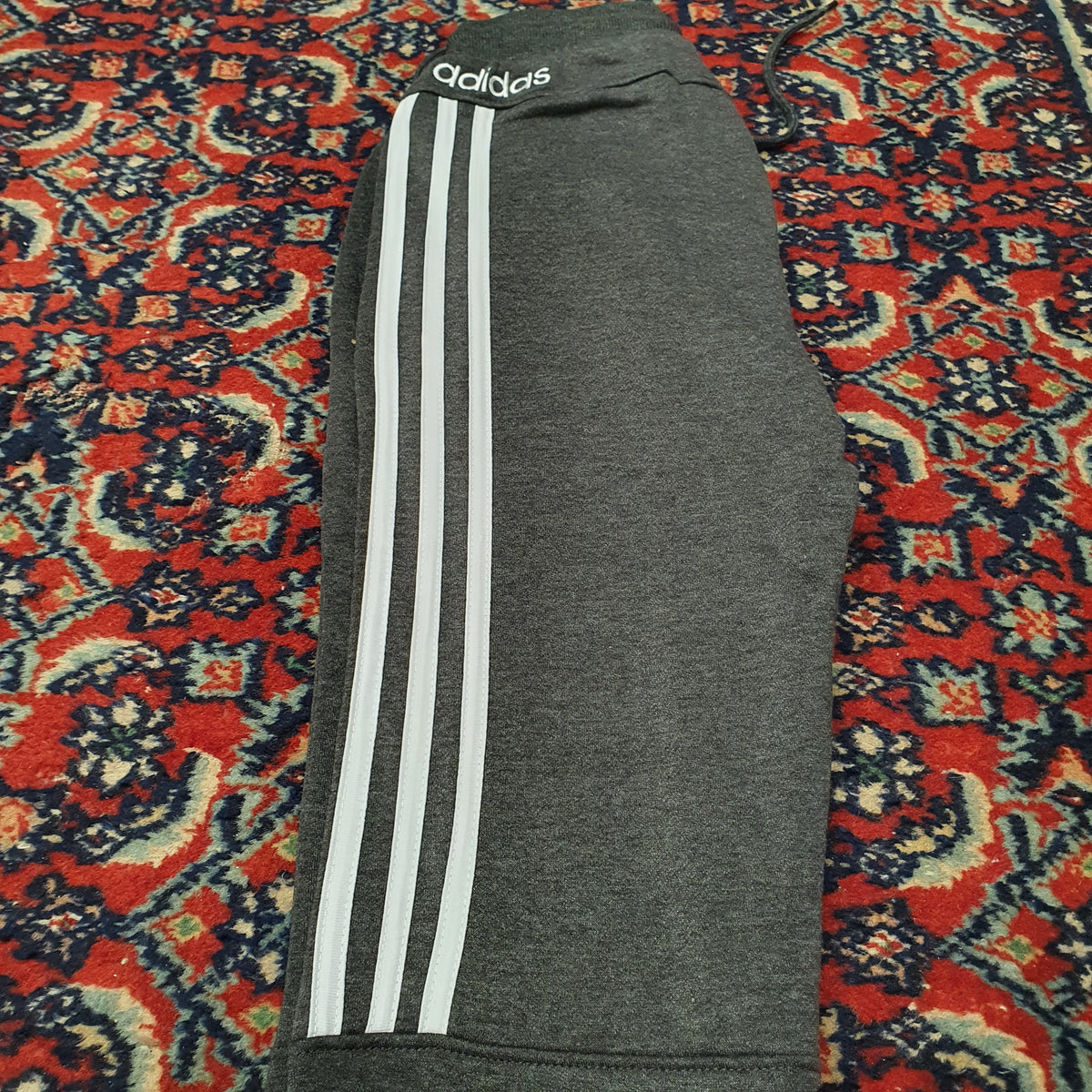 Adidas Charcoal Grey Logo Trouser only , 233