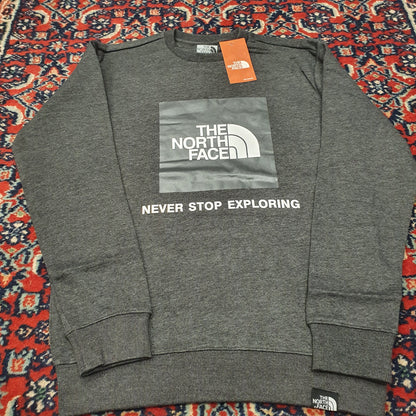 North Face Front Design Grey Warm Shirt, 47864
