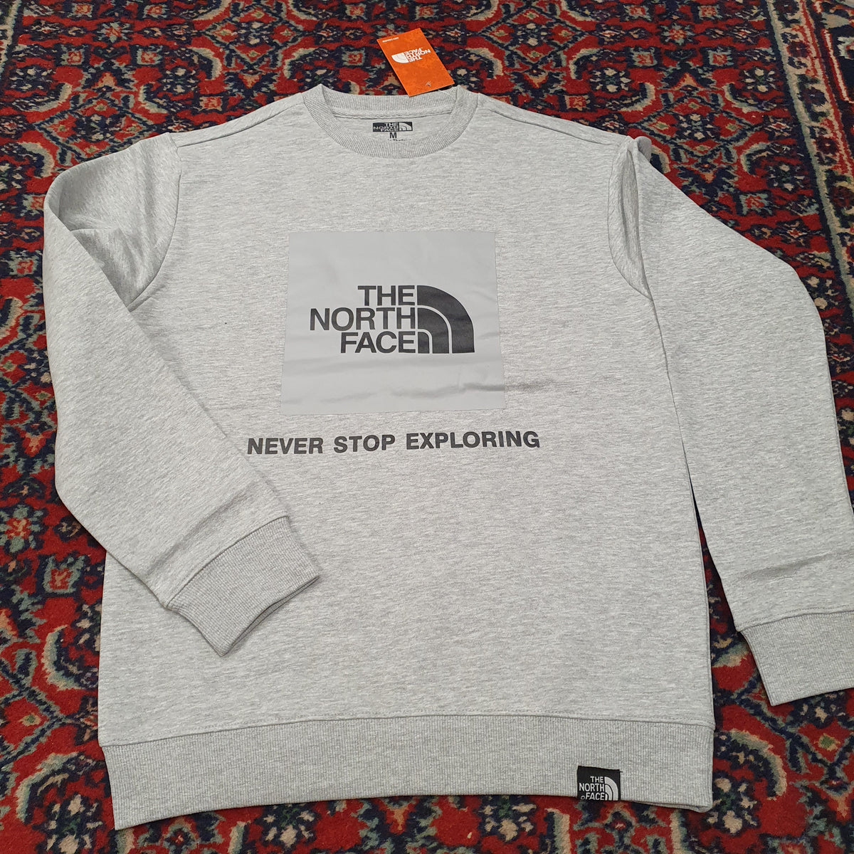 Grey NorthFace Warm Long Sleeves Shirt , 43443