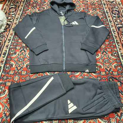 Blue Adidas Warm Track Suit, 3