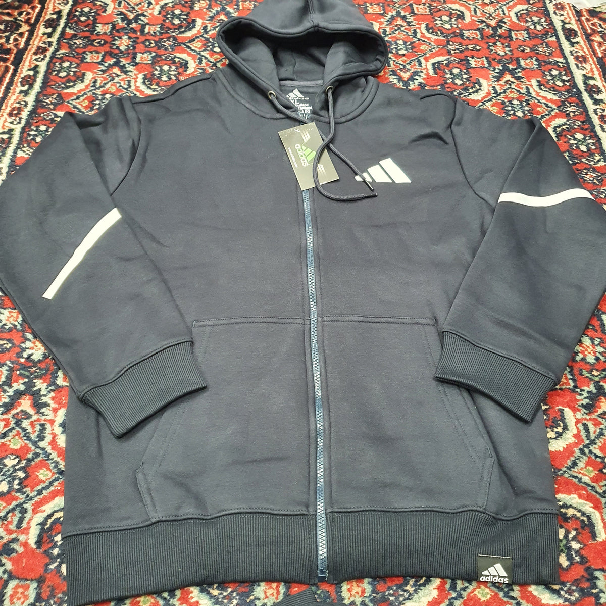 Blue Adidas Warm Track Suit, 3