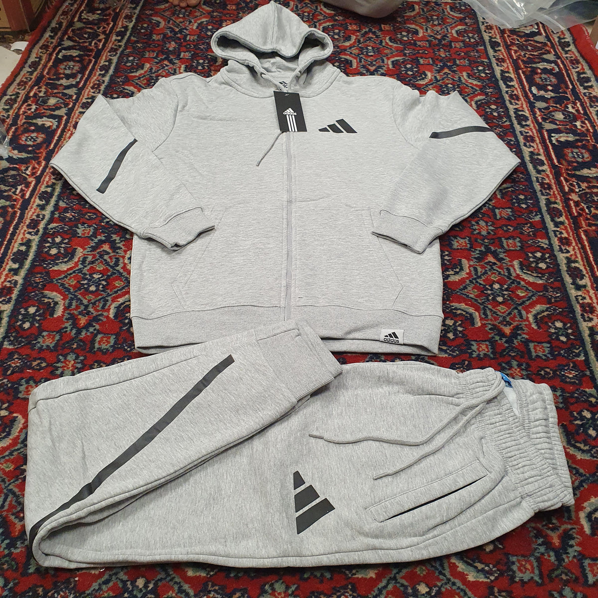 Light Grey Warm Track Suit, 1