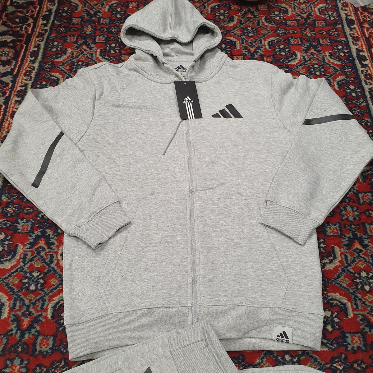 Light Grey Warm Track Suit, 1