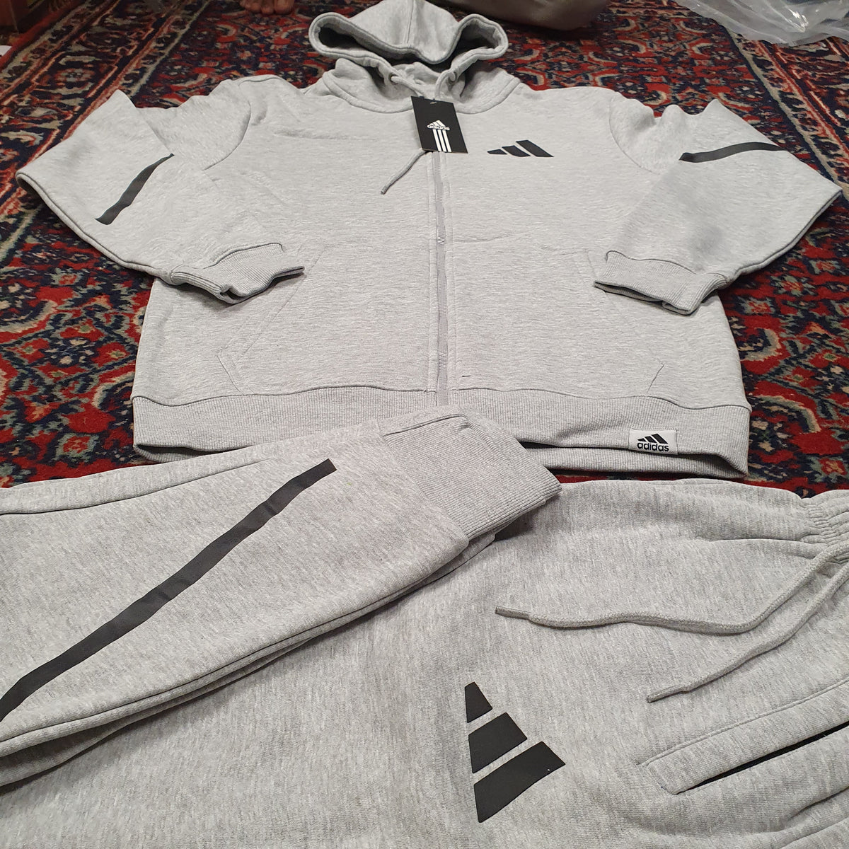 Light Grey Warm Track Suit, 1
