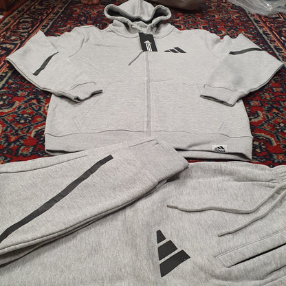 Light Grey Warm Track Suit, 1