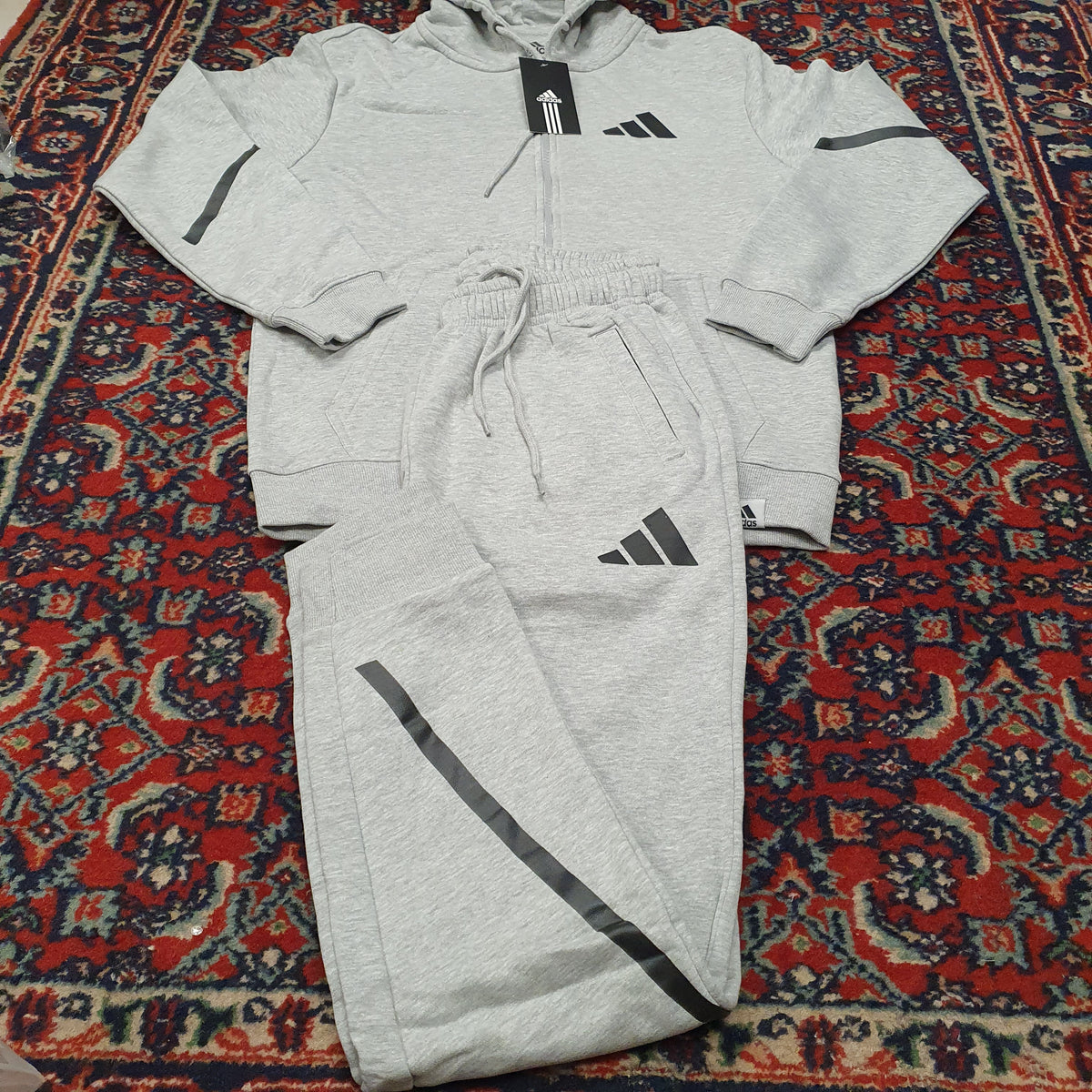 Light Grey Warm Track Suit, 1