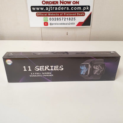 11 Series 2.3 Full Screen Smart Watch Wireless Charger, 13750