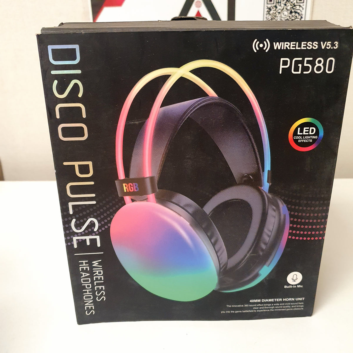 Disco Pulse Wireless Headphone PG580, 101150