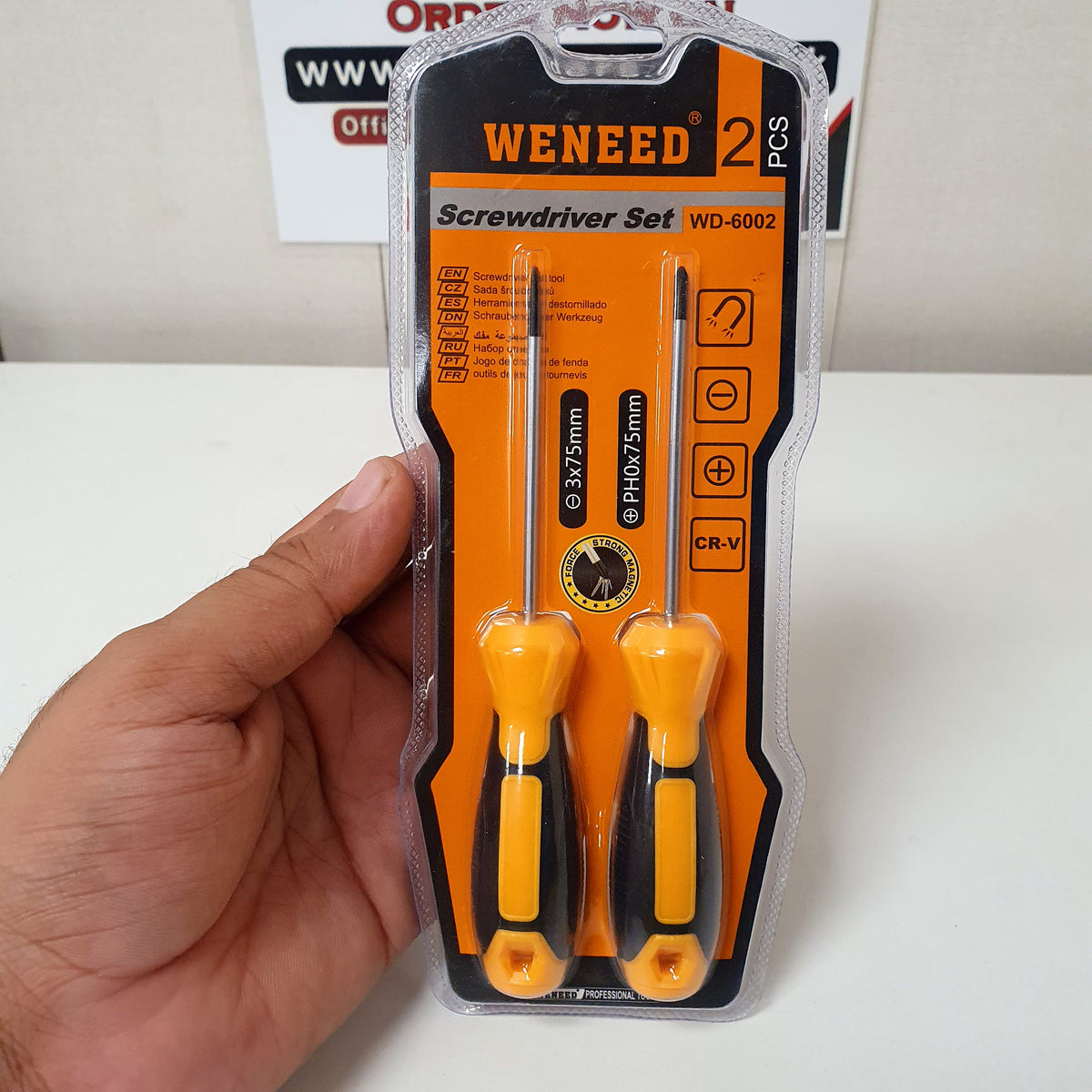 Weneed Screwdriver Set 2 Pcs, 31170