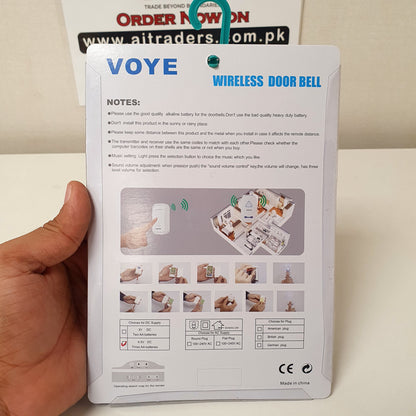 Wireless Door Bell Elegant Voye, 21800