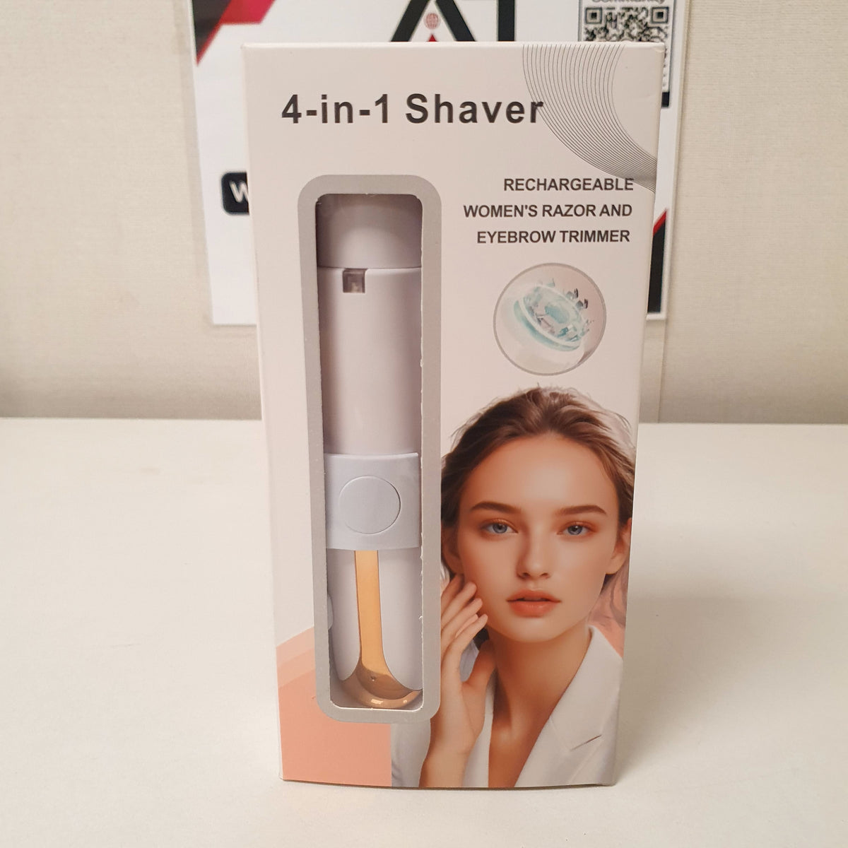 4 in 1 Rechargeable Shaver Women razor and Eyebrow Trimmer, 24650