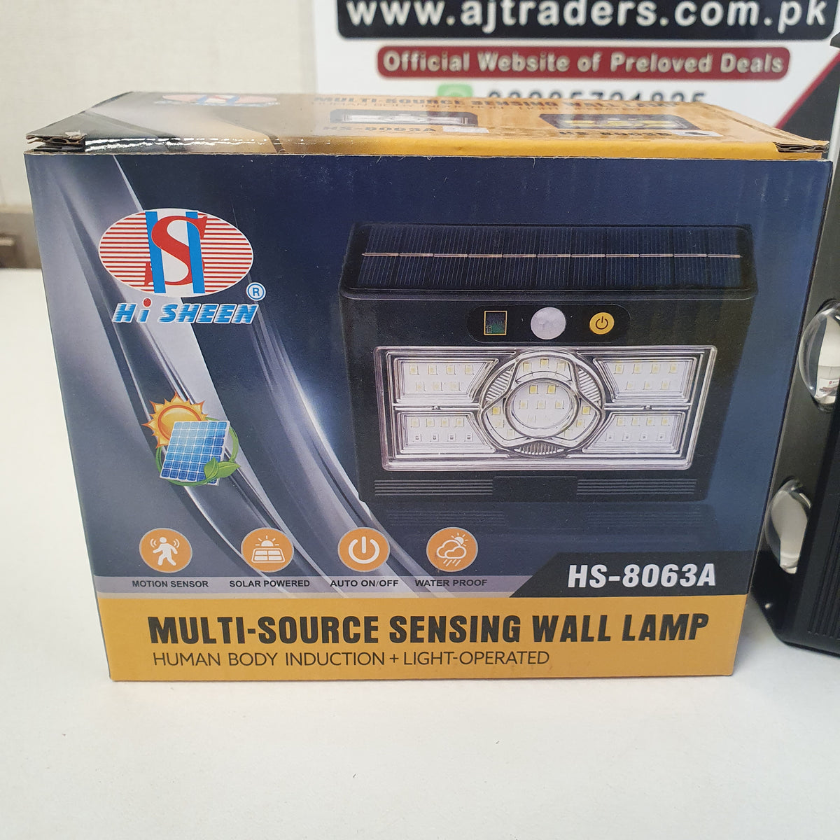 Multi Source Sensing Wall Lamp, 61450