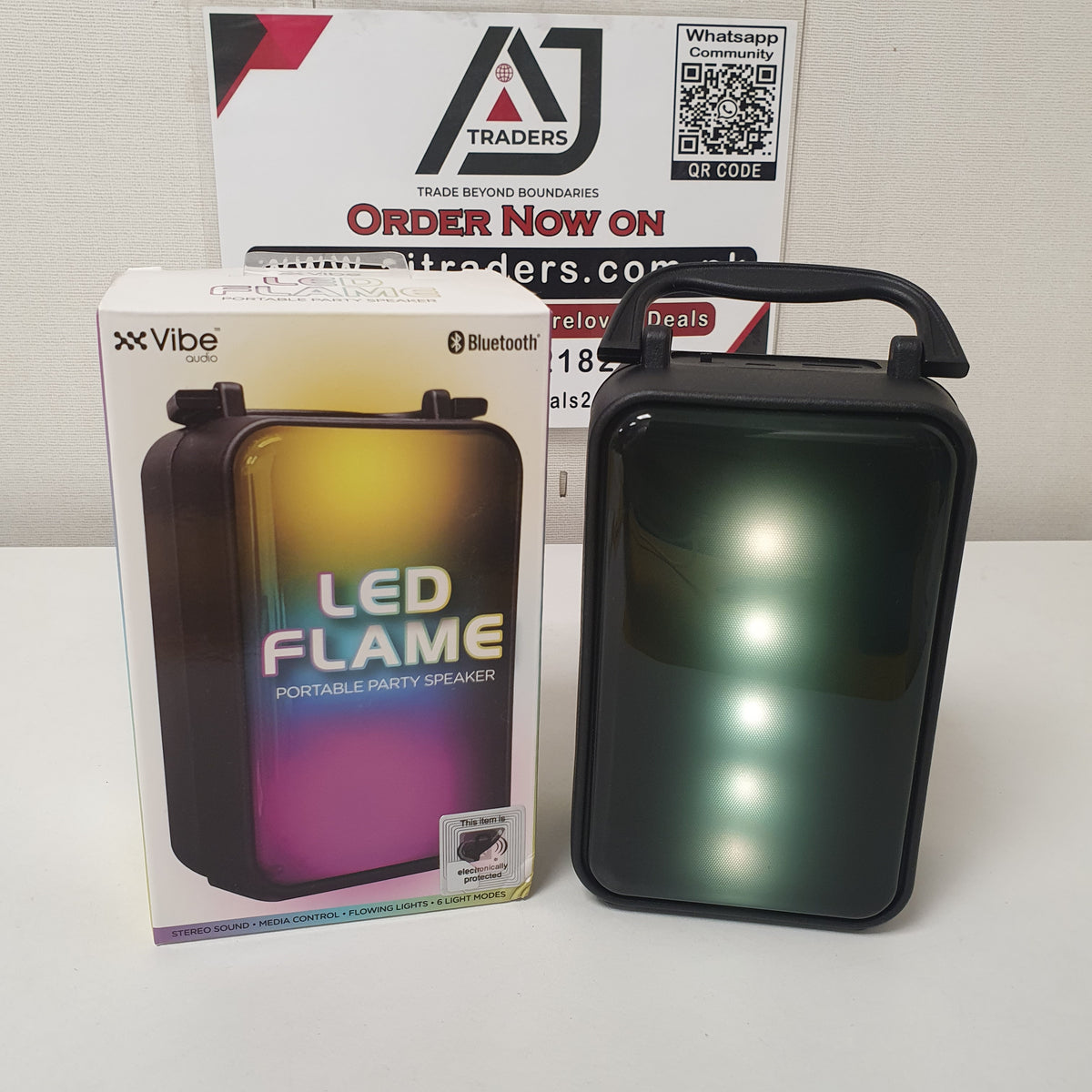 Led Flame Portable Party Speaker, 13000