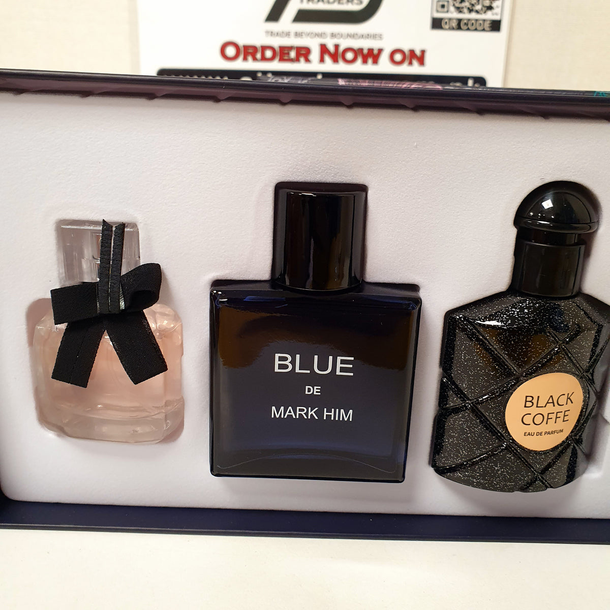 Blue De Mark Him and Black Coffee Perfume Gift Pack, 51230
