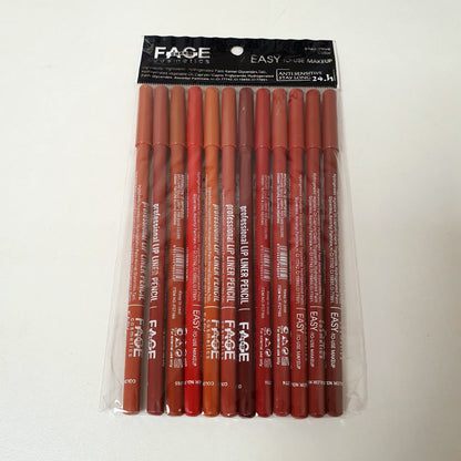 Face Cosmetic Easy to Use Makeup Liner Pencils Pack, 61930