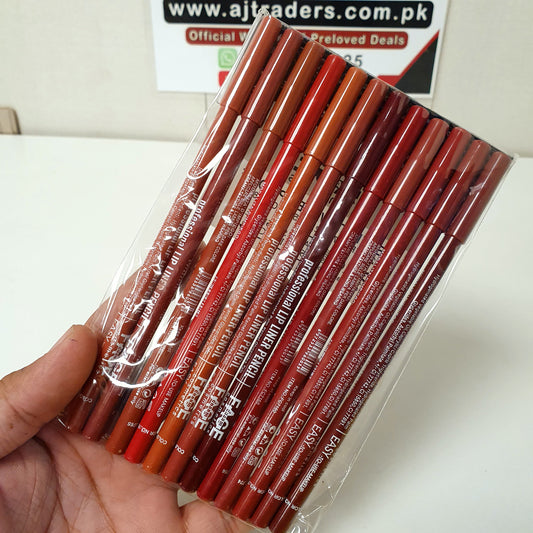 Face Cosmetic Easy to Use Makeup Liner Pencils Pack, 61930