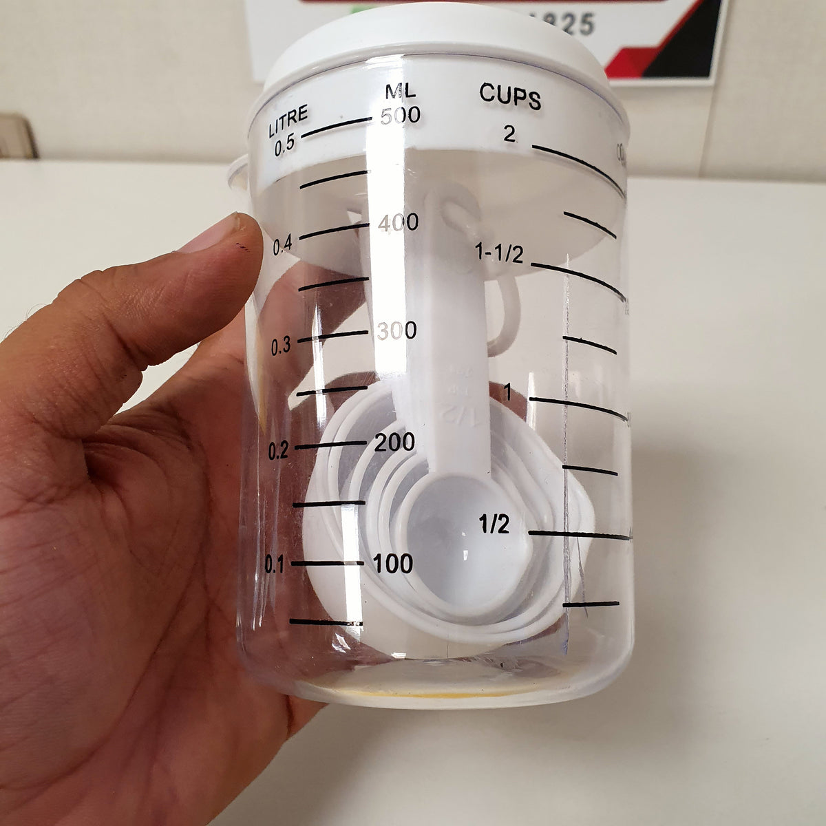 Measuring Cup with measuring Spoons, 31900