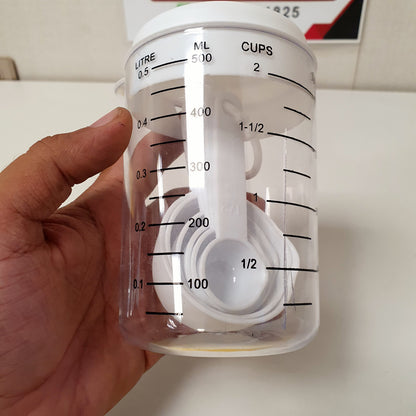 Measuring Cup with measuring Spoons, 31900