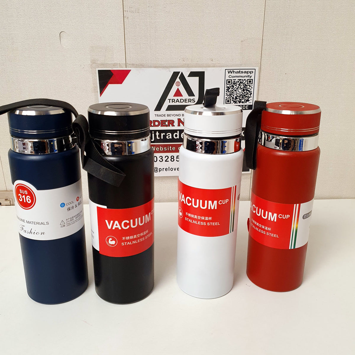 Vaccum Bottle Stainless Steel, 32300