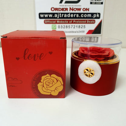 Love Ring Box Rose Flower Style, 31305