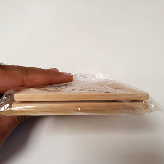 Wooden Coffee Cup Mat, 41500