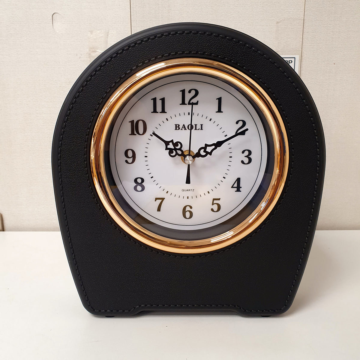 Baoli Black Desktop Clock, 23790