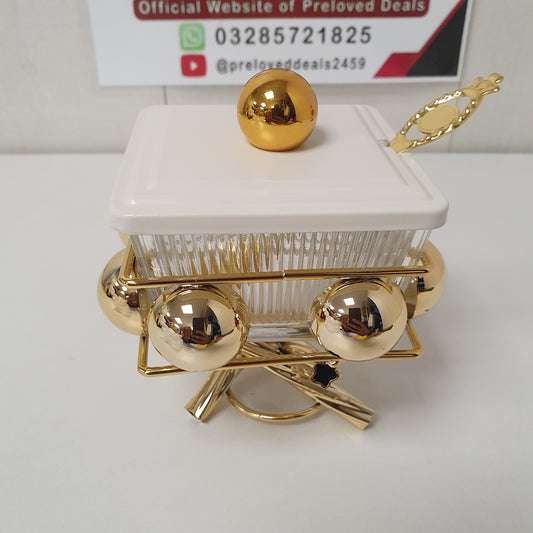 Golden Stand Sugar Pot, 31875