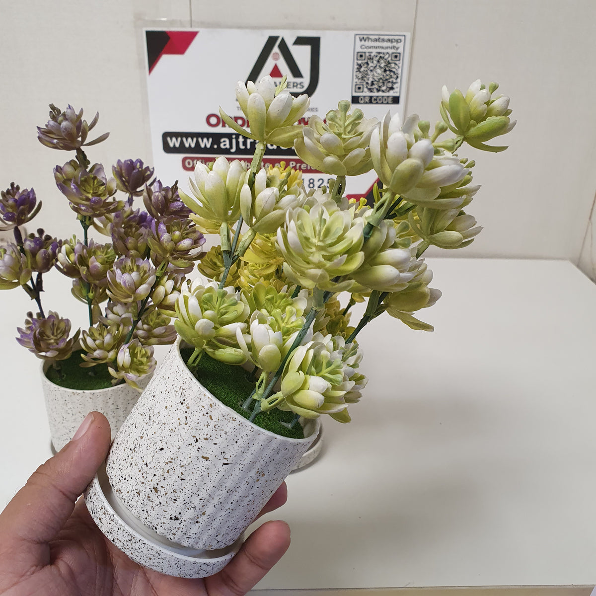 Plant Pot White , 16450