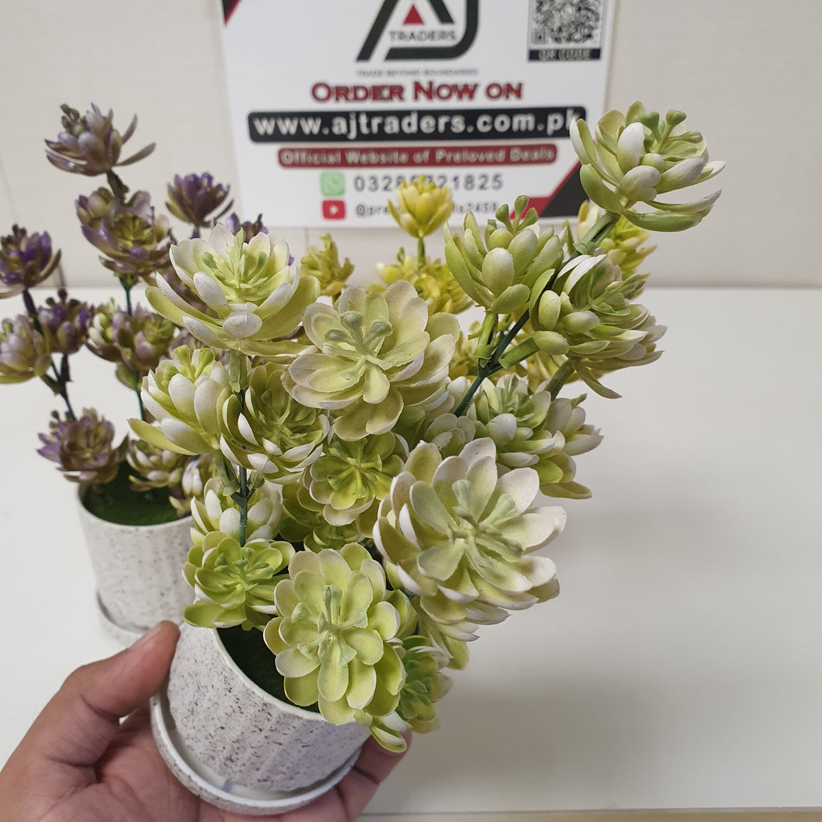 Plant Pot White , 16450