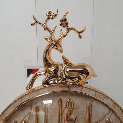 Decorative Wall Clock Rose Gold, 11830