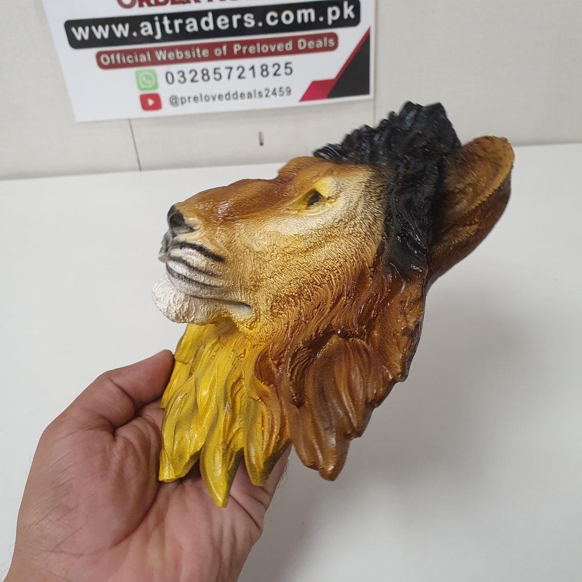 Lion Face Decoration for Wall, 22250