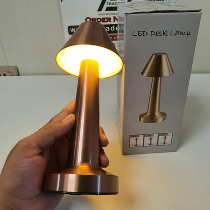 Led Desk Lamp Curve Style Rose Gold, 11750