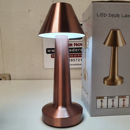 Led Desk Lamp Curve Style Rose Gold, 11750