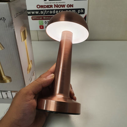 Mushroom Style Rose gold Table Lamp, 11750