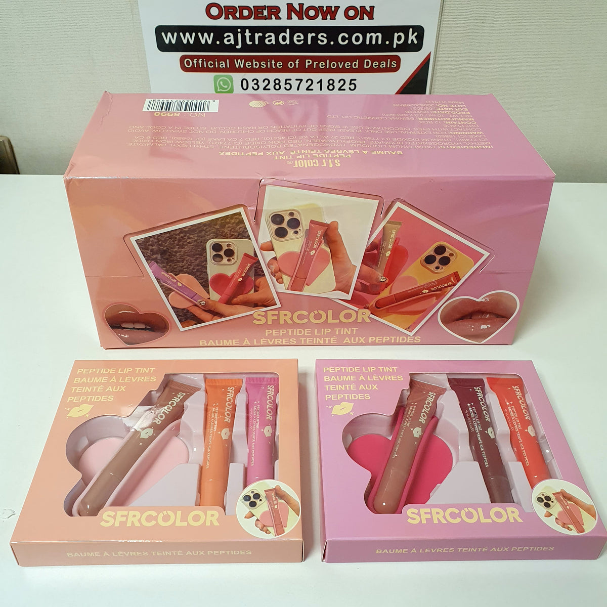 Sfr Color peptide Lip tint set, 61750