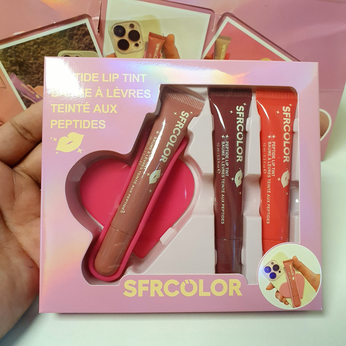 Sfr Color peptide Lip tint set, 61750