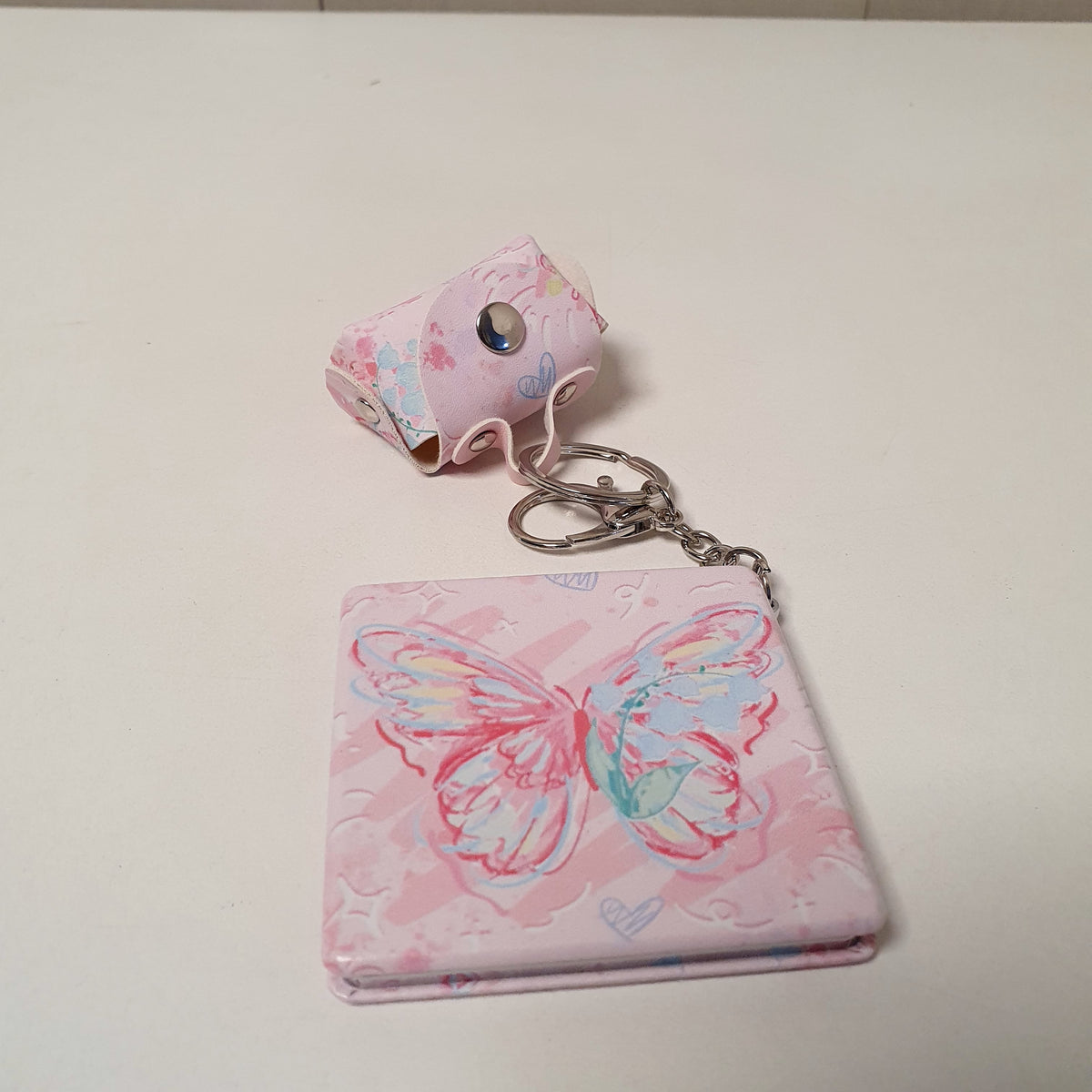 Makeup Mirror Handy with Keychain, 241300