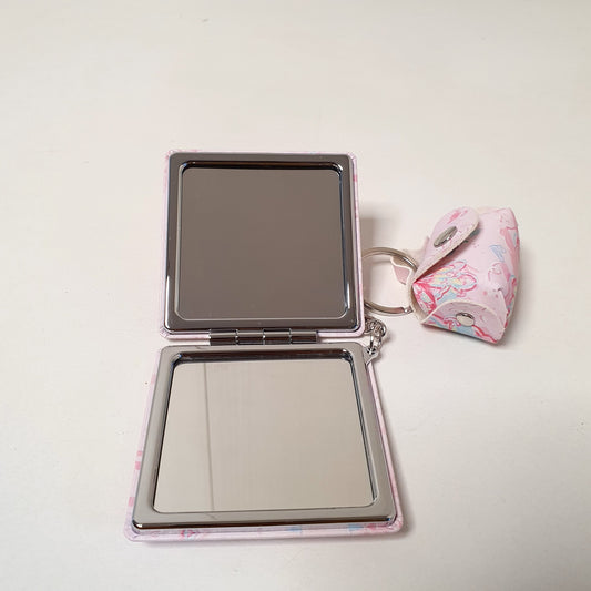 Makeup Mirror Handy with Keychain, 241300