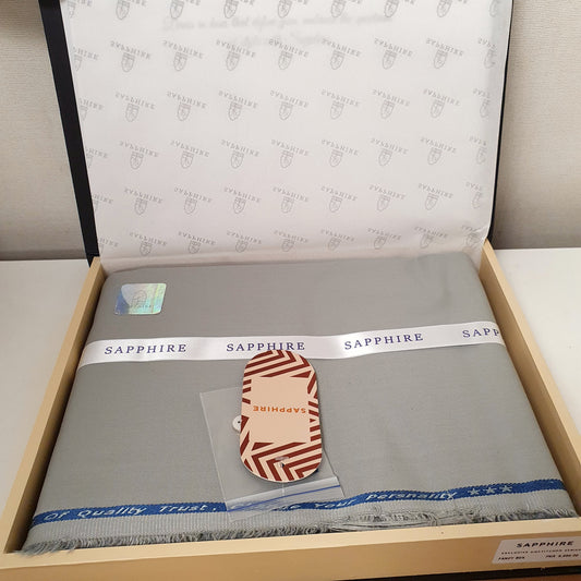 Men's Light Grey Sapphire Suit Gift Box Pack, 103350