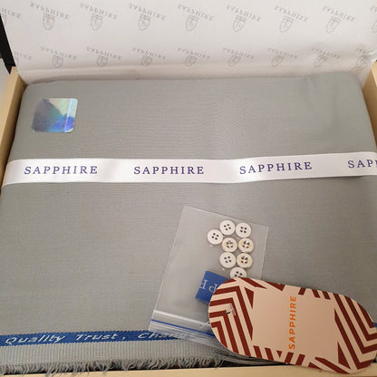 Men's Light Grey Sapphire Suit Gift Box Pack, 103350