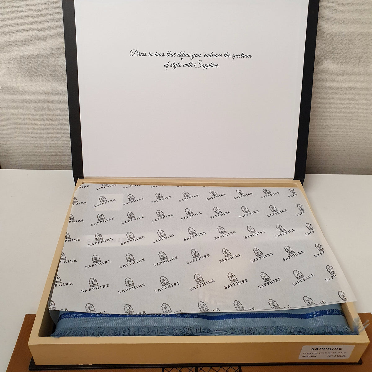 Bluish Grey Men's Sapphire Suit Gift Box Pack, 103350