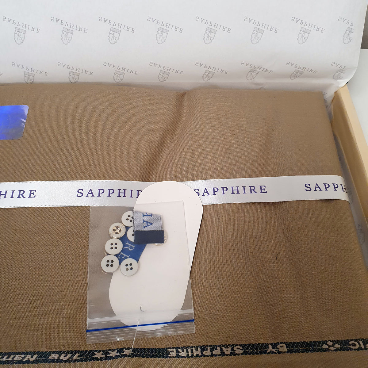 Almond Brown Sapphire Men's Suit Gift Box Pack, 103350
