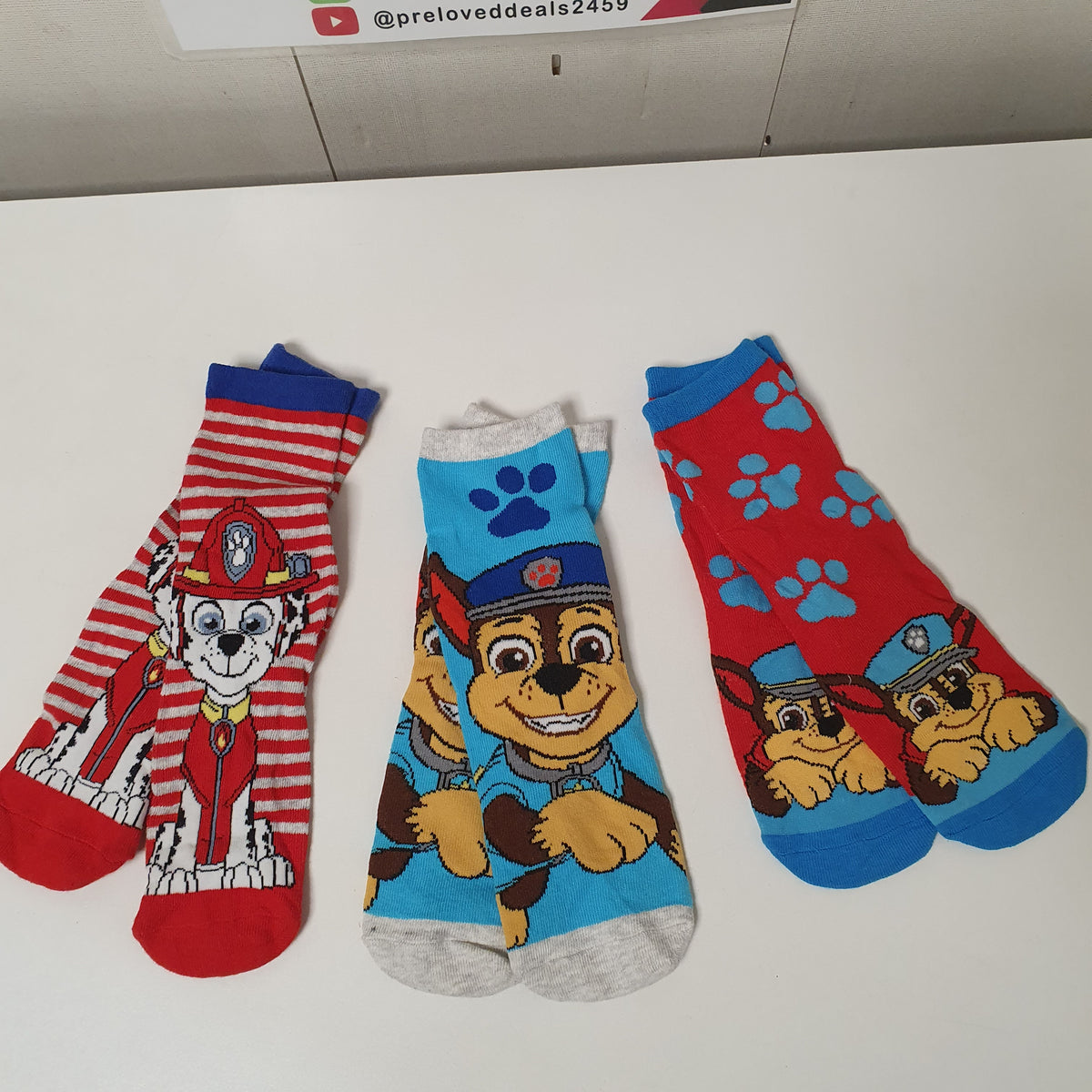 Cartoon Chracter Socks For Kids Pack of 3, 30