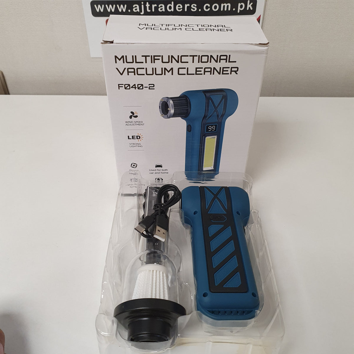 Multifunctional Vaccum Cleaner High SpeedRechargeable, 30
