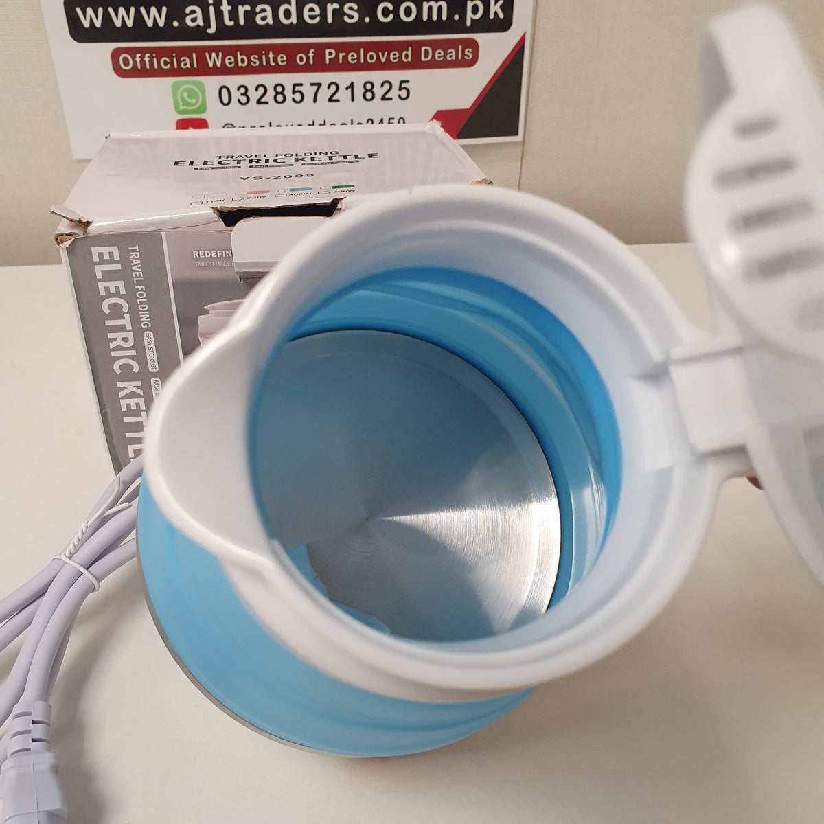 Foldable electric Kettle for Travellers, 22100