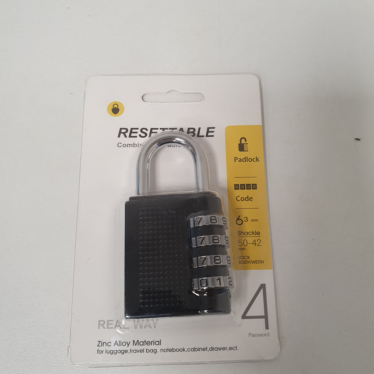 pad Lock Code lock, 61180