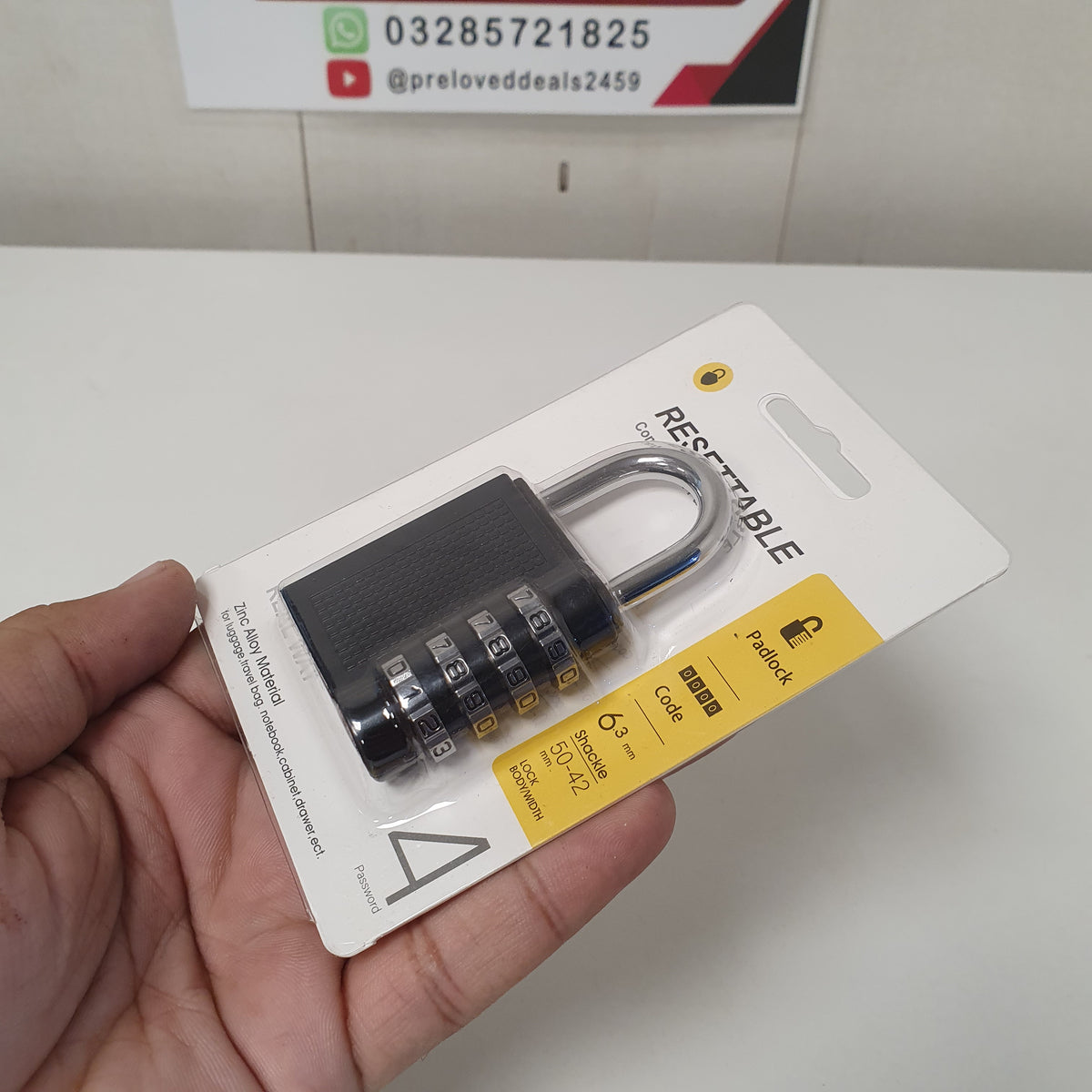 pad Lock Code lock, 61180
