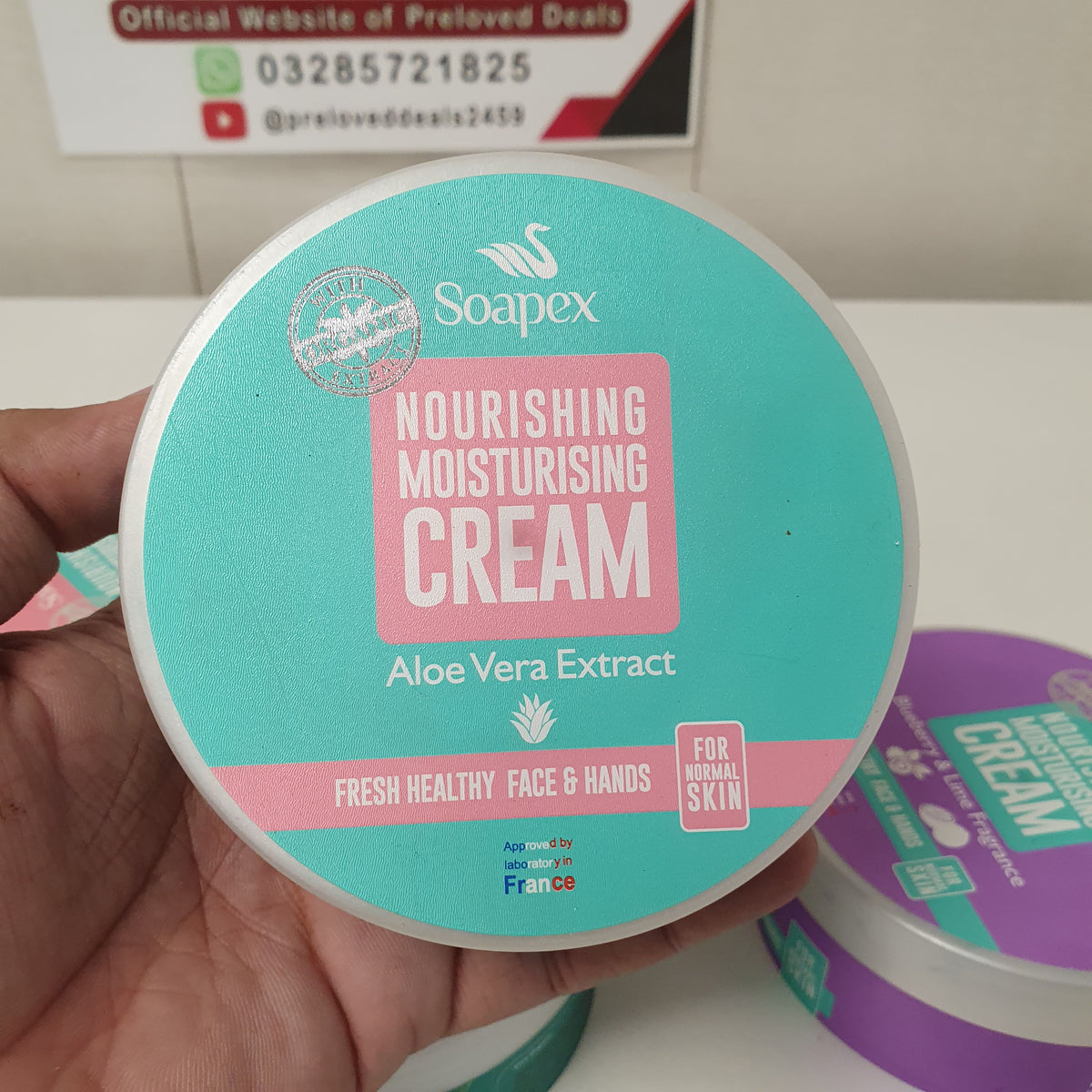 Soapex Organic Viva Moisturizing Cream, 124450