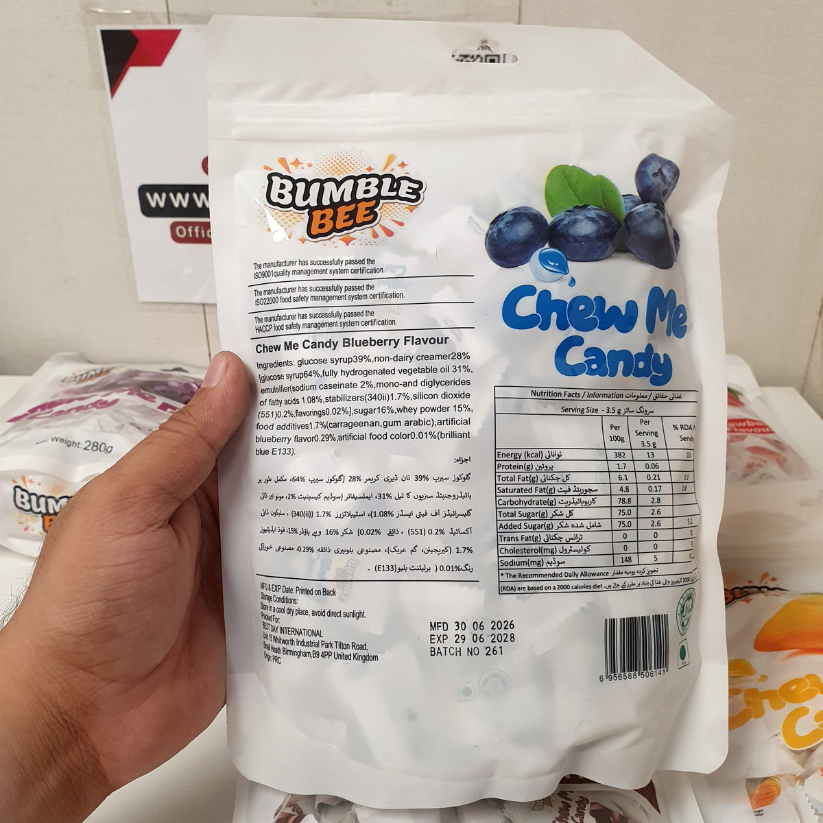 Bumble Bee Candy Pack 280g, 31660